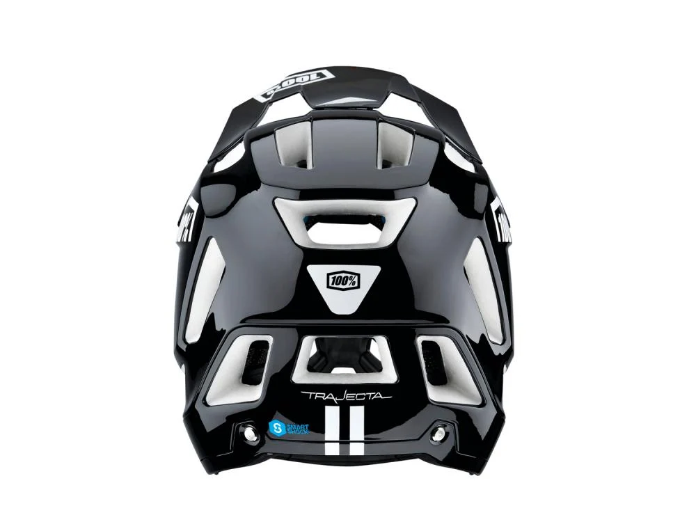 100% 100% Trajecta helmet w/Fidlock L black/white – Bild 3