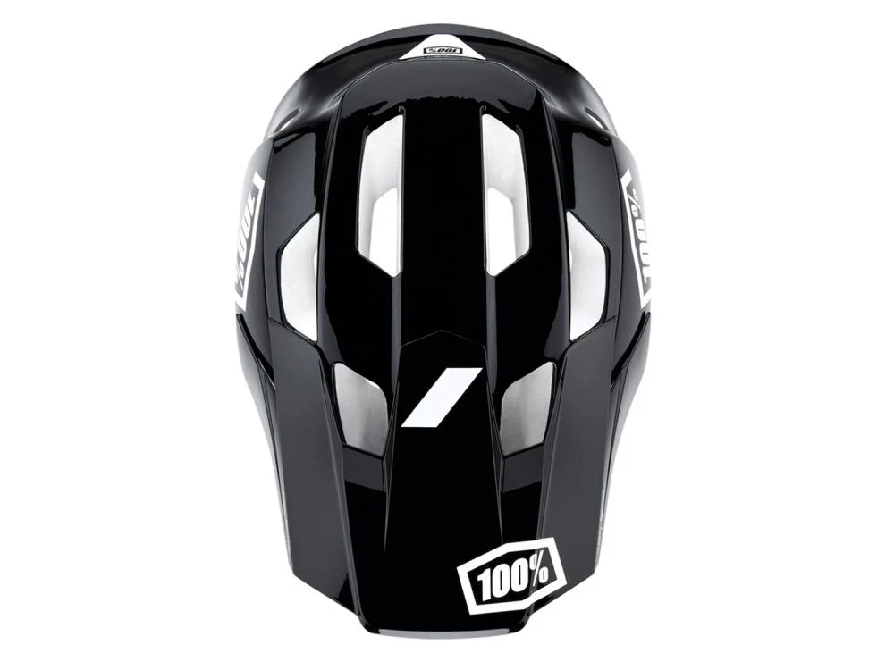 100% 100% Trajecta helmet w/Fidlock L black/white – Bild 5