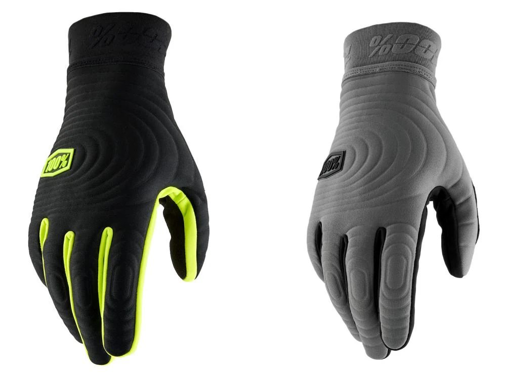 100% 100% Brisker Xtreme Gloves XXL Black/Fluo Yellow – Bild 2