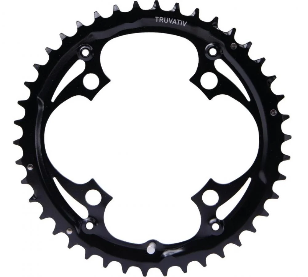 Truvativ Truvativ MTB Kettenblatt, 9-fach 44T / Stahl / mattschwarz - 9-fach, schwarz – Bild 2
