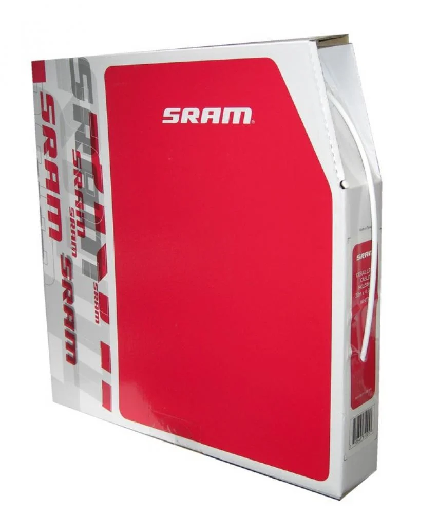 SRAM SRAM Außenhülle für Schaltzug 30 m x 4 mm weiß