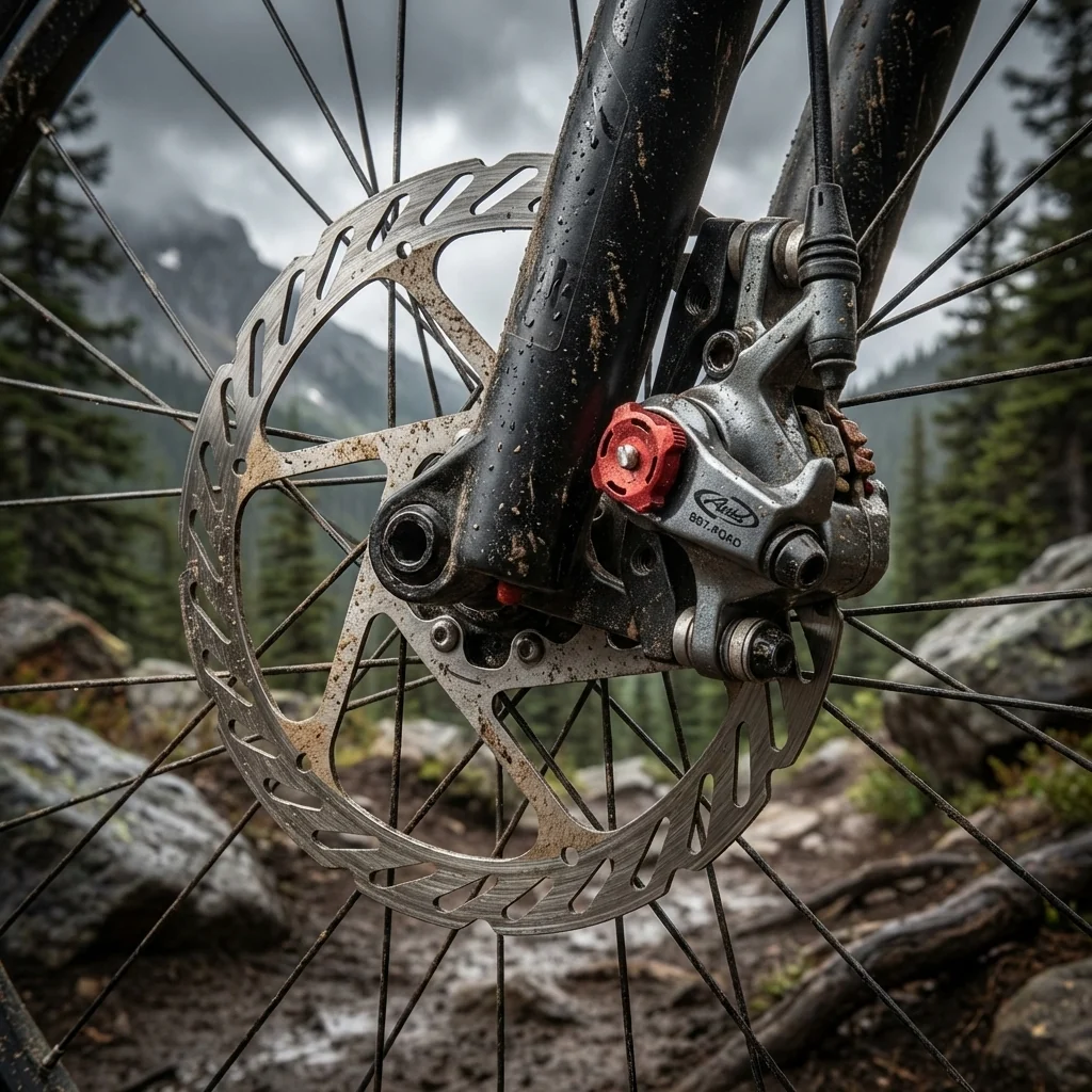 AVID Avid Scheibenbremse BB7 MTB mechanisch graphitgrau Scheibe 200mm VR/HR – Bild 2