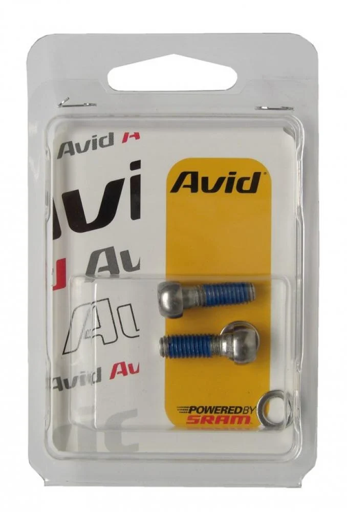 Avid Avid Schrauben für Scheibenbremsadapter Stahl - Edelstahl, 2 Stück, 34 g