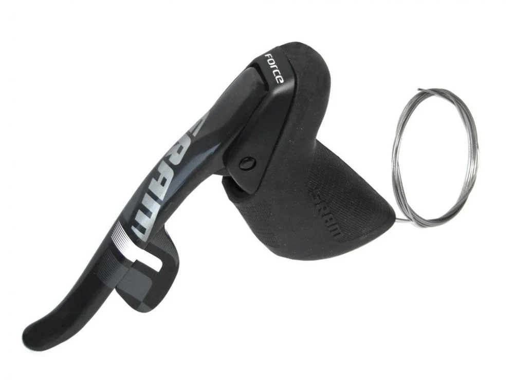 SRAM Schalt-/Bremshebel Force 22 links, vorne - 2x11-fach Road, Carbon/Titan BremshebelLinks – Hauptansicht