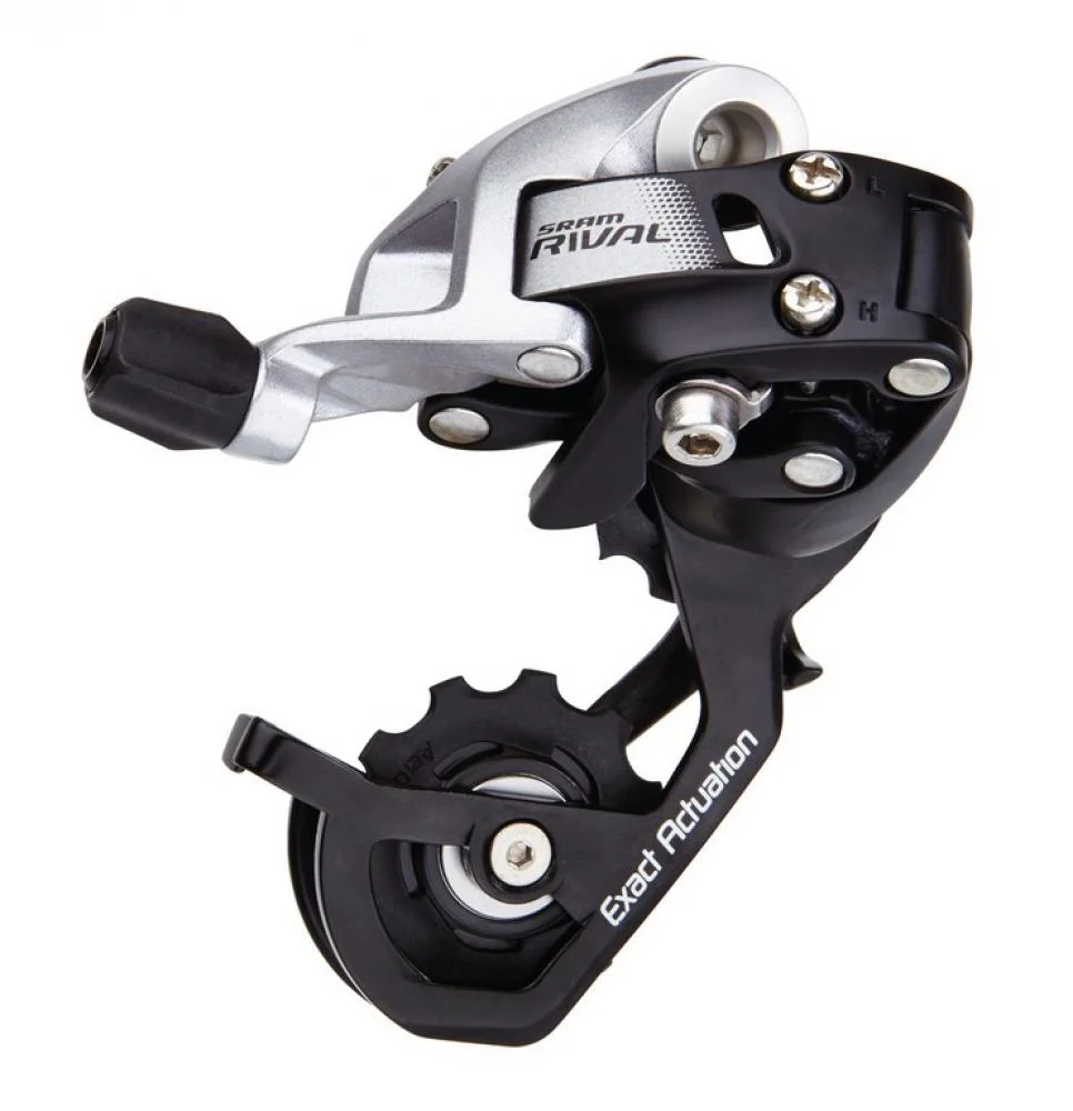 SRAM SRAM Schaltwerk Rival 22 kurzarm bis 28T - Präzise 11-fach Rennradschaltung