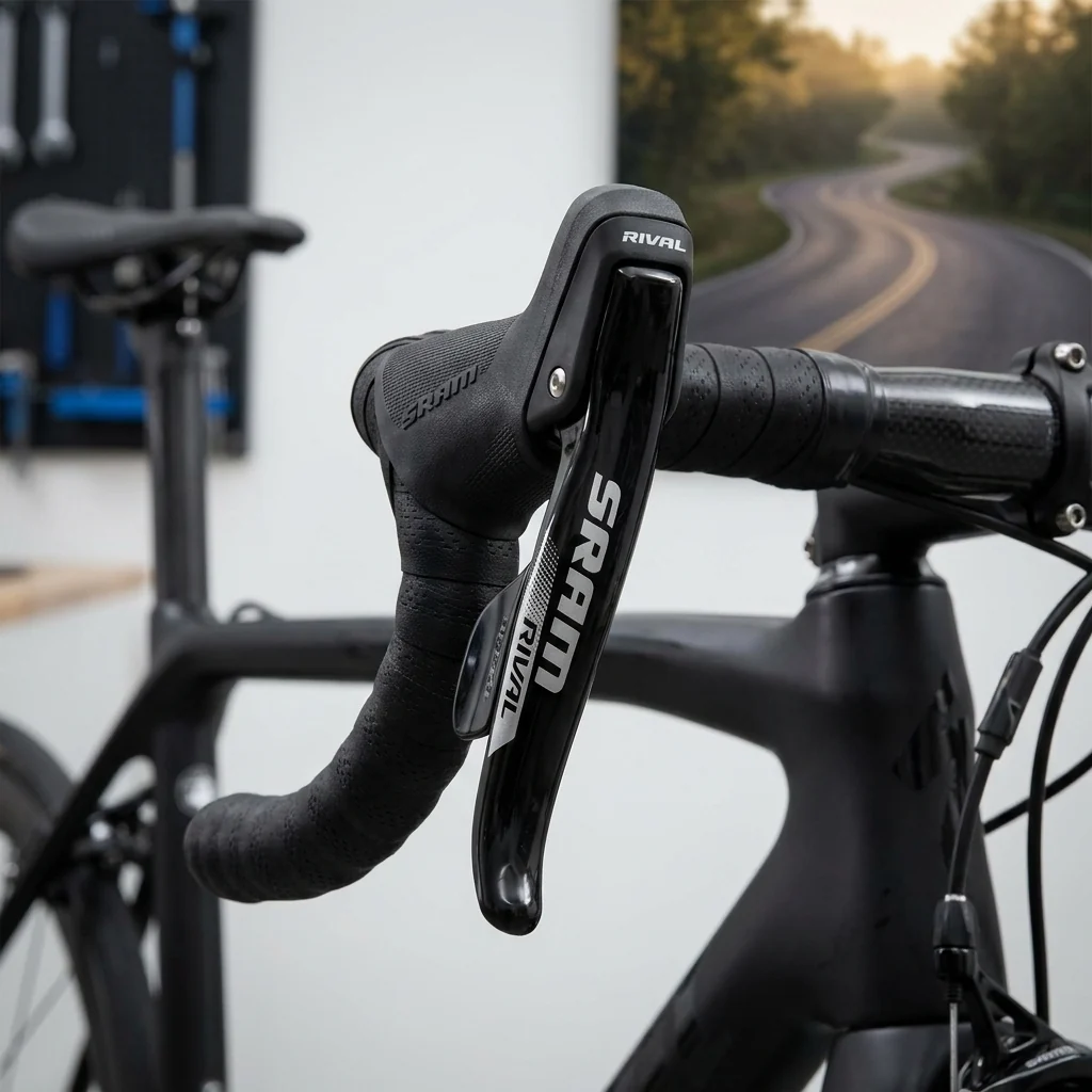 SRAM SRAM Bremshebel Rival 1 links, vorne - Road 1x, Aluminium, 352 g – Bild 2