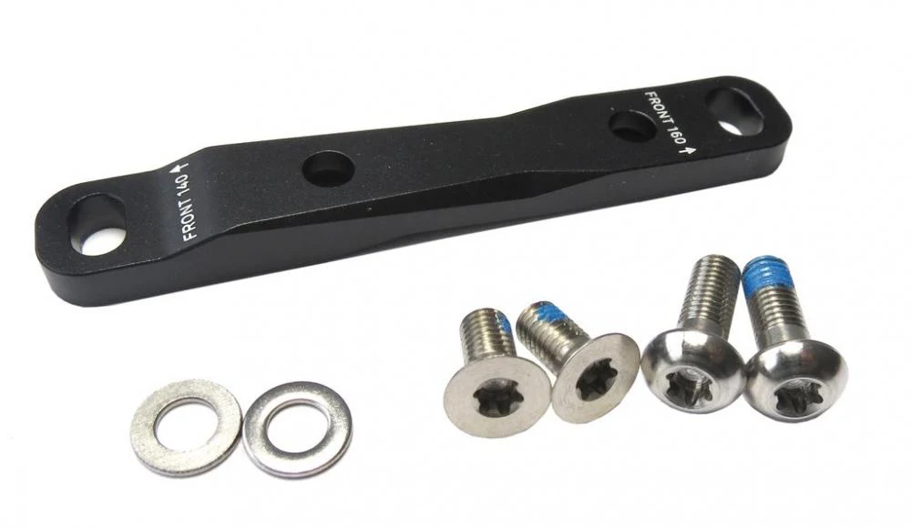 SRAM SRAM Scheibenbremsadapter Flat Mount 0F/20F (vorne 160mm, 140mm Rotor) - 160mm, 140mm, Rot