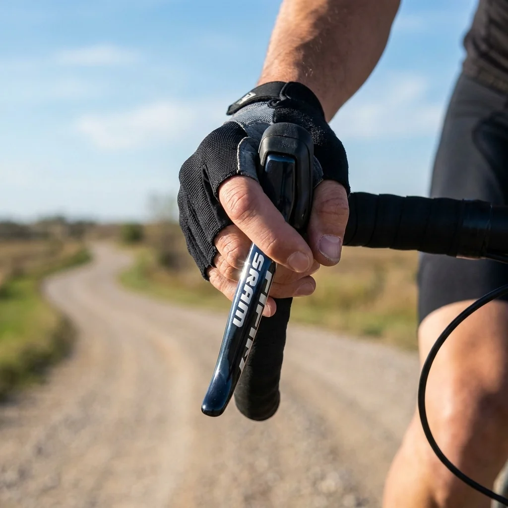 SRAM SRAM Schalt-/Bremshebel Apex 1 links, vorne - Road 1x, ErgoFit, DoubleTap, Reach Adjust, 349 g – Bild 2
