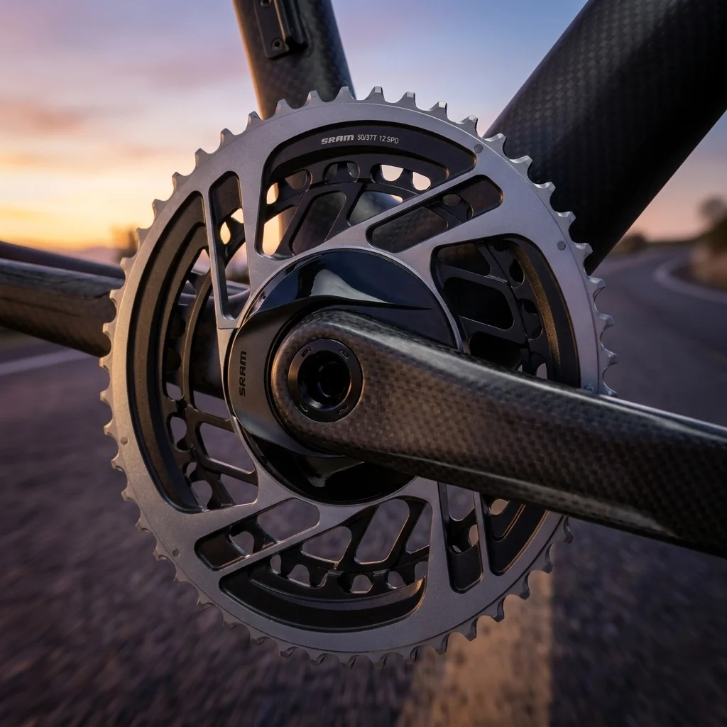 SRAM SRAM X-Sync Kettenblatt Road 12-fach 50-37, grau – Bild 2