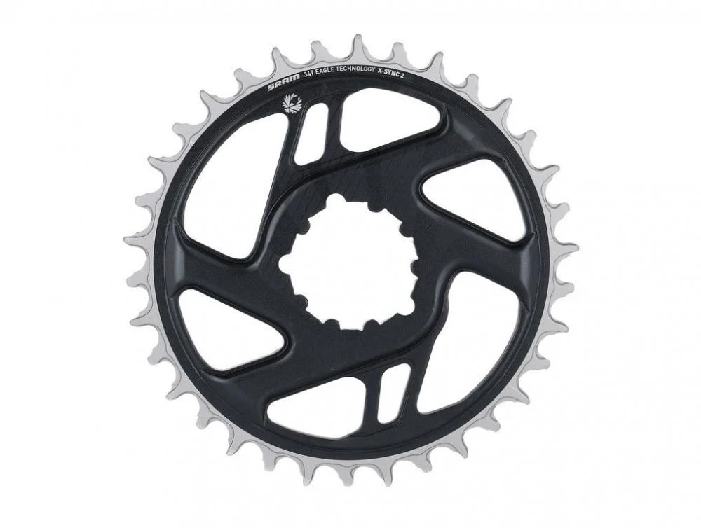 SRAM SRAM Kettenblatt X-Sync 2 Eagle 34T 3mm Boost grau - 12-fach Kettenblatt für MTB
