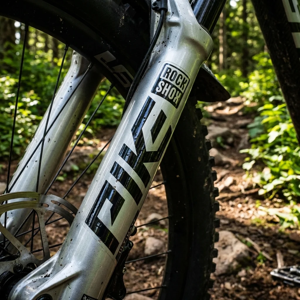 Rockshox RockShox Gabel Decal-Kit Pike Ultimate 27|29 Zoll 11.4018.105.046 Gloss Black für silber – Bild 2