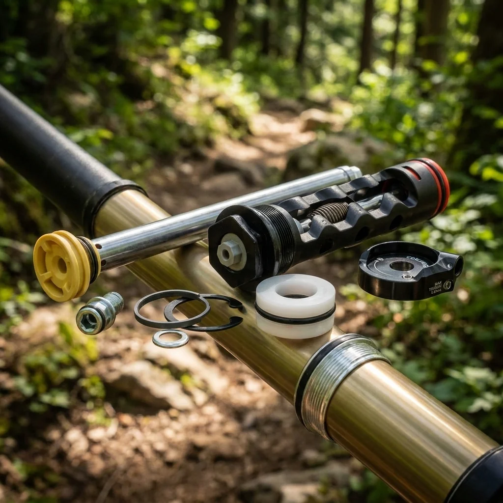 Rockshox RockShox GabeldämpferAssem.Remote 10mm 26 RL 11.4018.104.031 30 Gold/Judy Gold – Bild 2