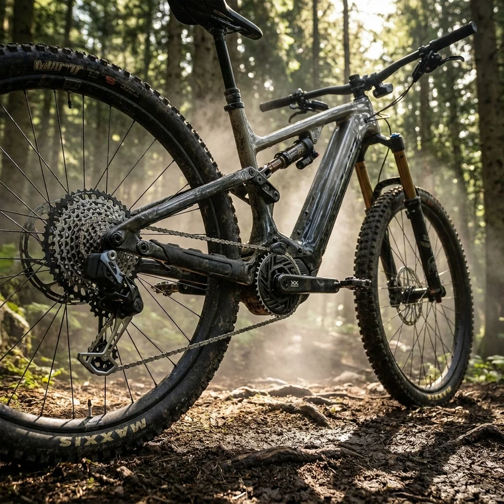SRAM SRAM Kit XX AXS Eagle Transmission ohne Kurbelarme E-MTB 104 LK - Highend 12-fach Antrieb – Bild 2