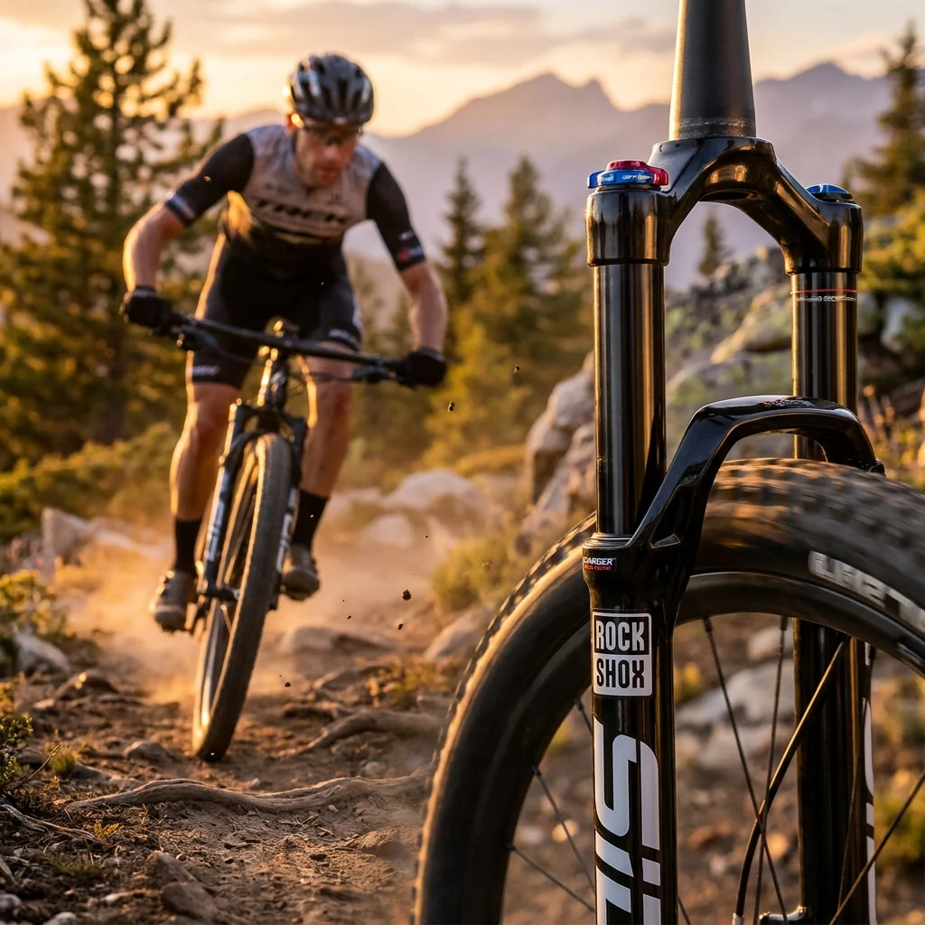 Rockshox Federgabel Upgrade Kit Rockshox Charger RACE DAY2 3 Position SID SL 32mm Crown