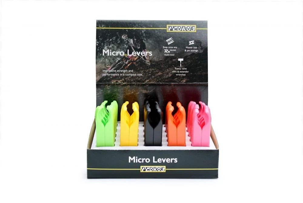 Pedros Pedro´s Micro Lever Reifenheber, 25 Paar Thekendisplay – Hauptansicht