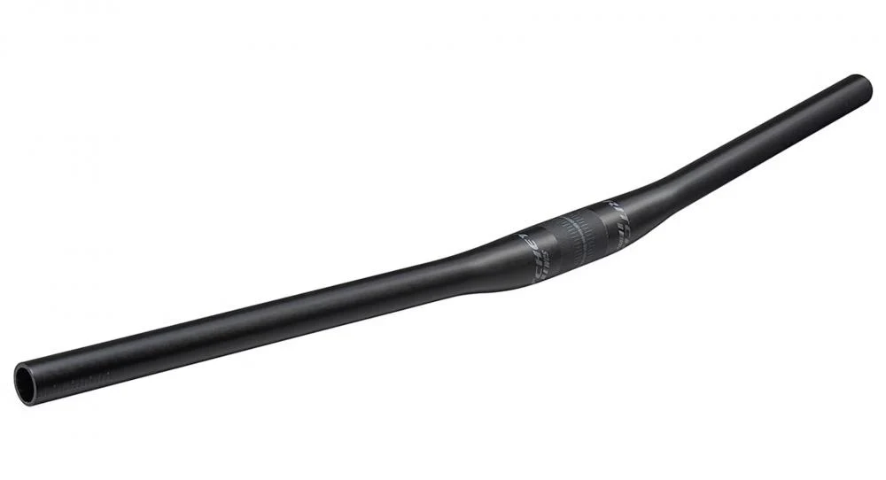Ritchey Ritchey WCS Carbon 2X Flat Lenker 31,8mm, 710mm, +/-5mm, 5° Backsweep, matt UD-Carbon, 183g, für MTB, einstellbarer Rise