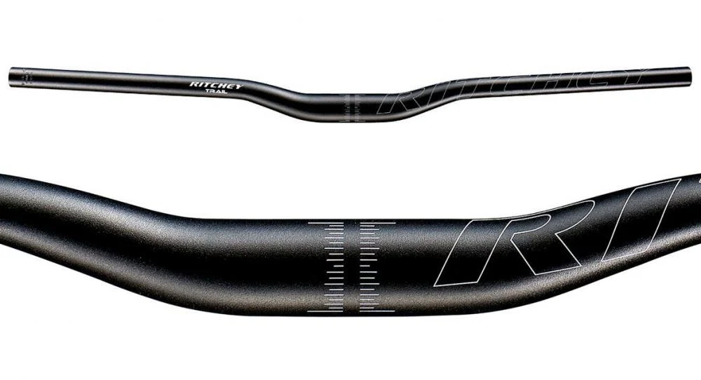 Ritchey Ritchey Trail Rizer MTB-Lenker 780 mm x 20 mm, 31,8 mm Klemmung, 9° Backsweep, 2° Upsweep, Aluminium, 110 kg Belastungsgrenze, matt-schwarz – Bild 2