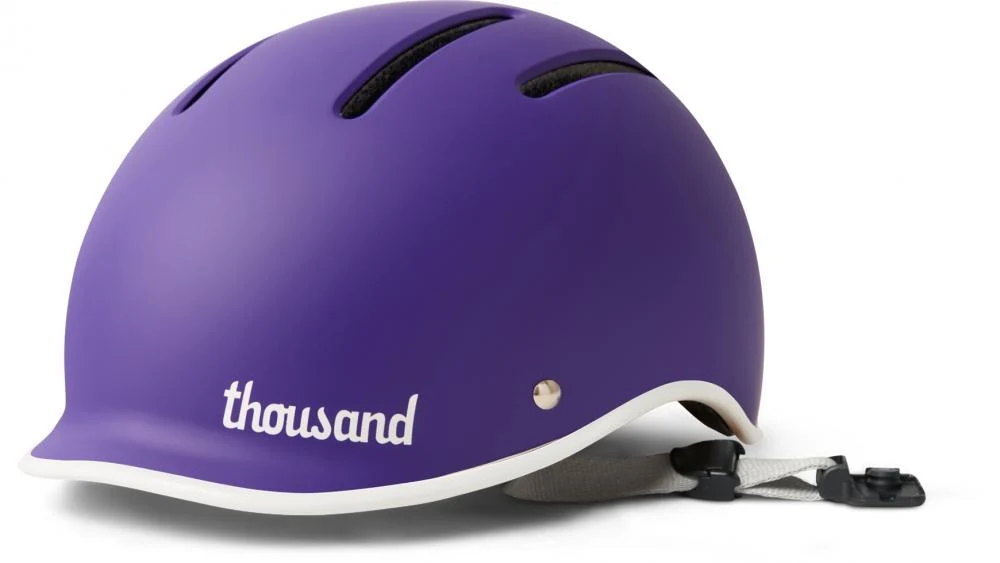 Thousand Thousand JR Kinderhelm Party Purple Unisize XS (49-53cm) - Leichter Fahrradhelm mit Fidlock Magnetverschluss, verstellbar, EPS-Schaum, CPSC/EN1078 geprüft – Bild 6