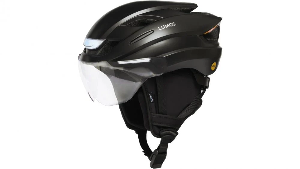 Lumos Lumos Ultra Winter Kit schwarz XL  Thermo-Helmmütze für Ultra-Serie Helme, winddicht, wasserabweisend, mit Ohrenschutz, ideal für Winterfahrten – Bild 3