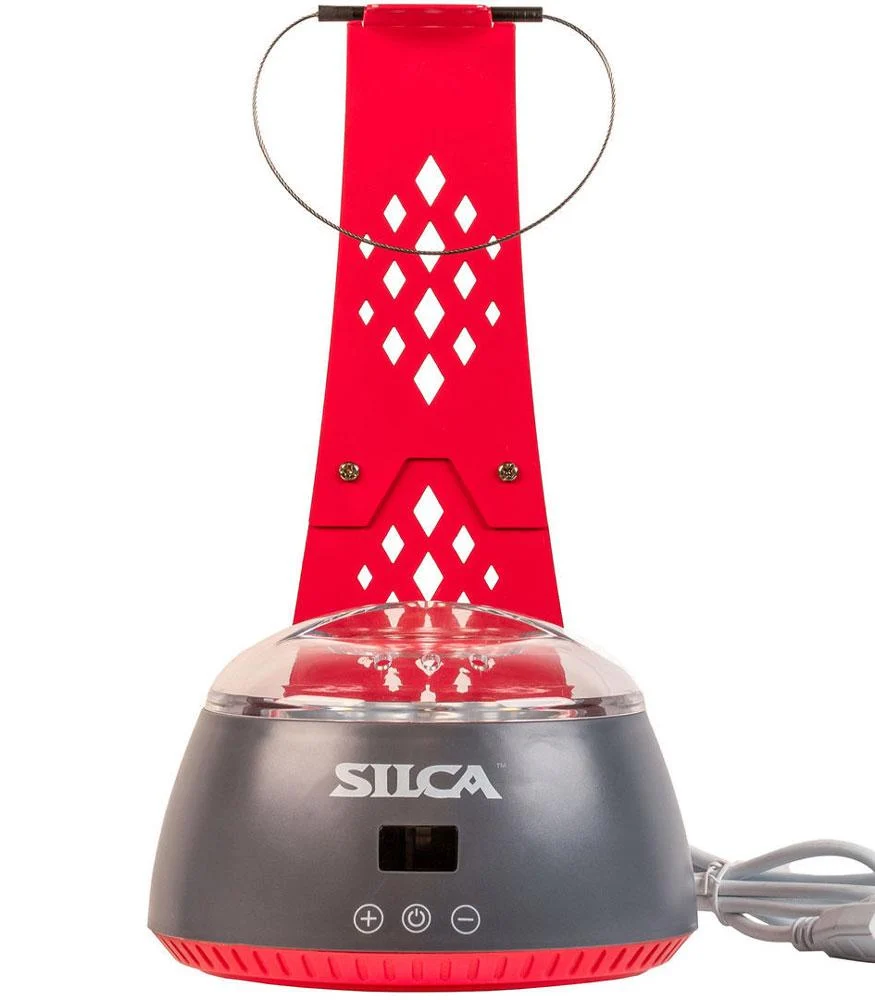 Silca SILCA Ultimate Chain Wax System: Elektrischer Wachswärmer mit 600 ml Fassungsvermögen, präziser Temperatureinstellung von 75125 °C, integriertem Trockenständer und Kettenkupplung für effizientes Heiß