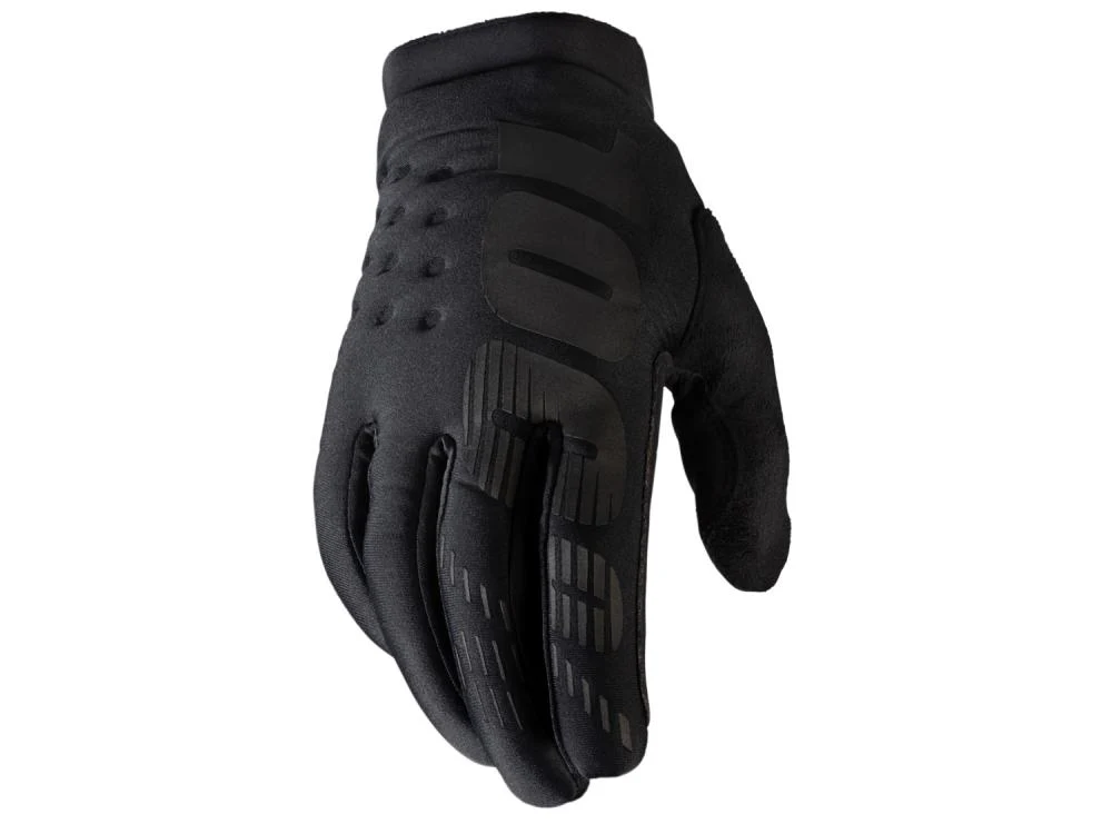 100% 100% Brisker Women's Cold Weather Gloves XL black