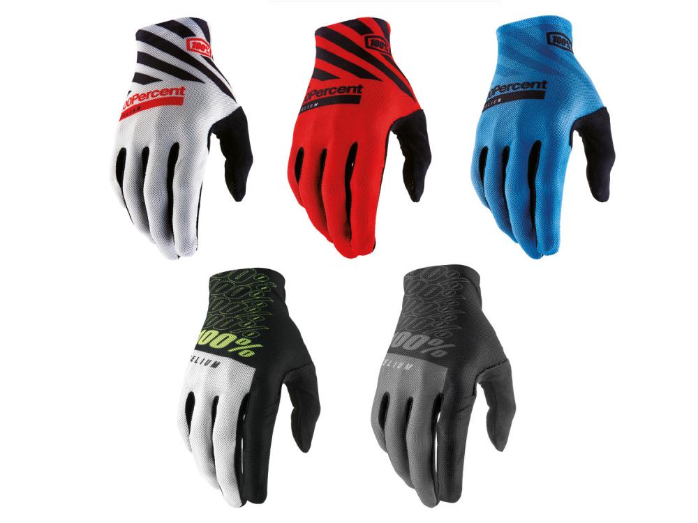 100% 100% Celium Gloves M fluo yellow – Bild 2