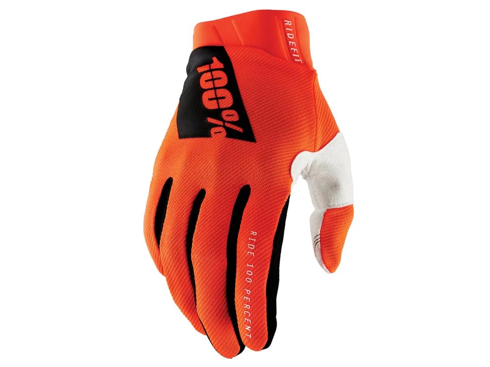 100% 100% Ridefit Gloves XL fluo orange