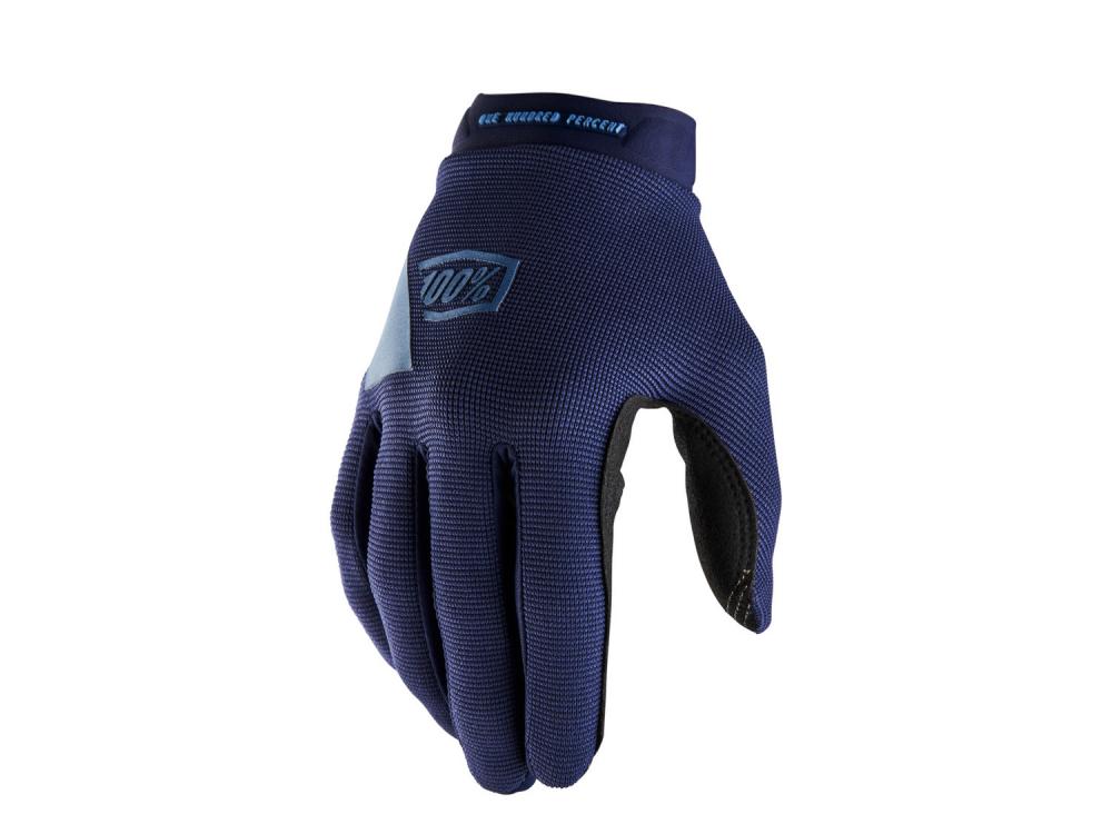 100% 100% Ridecamp Women's Gloves L Navy/Slate