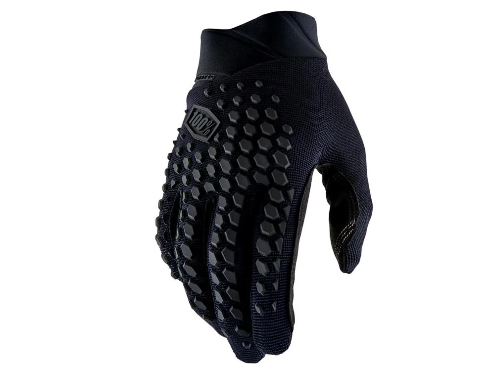 100% 100% Geomatic Gloves S Black/Charcoal