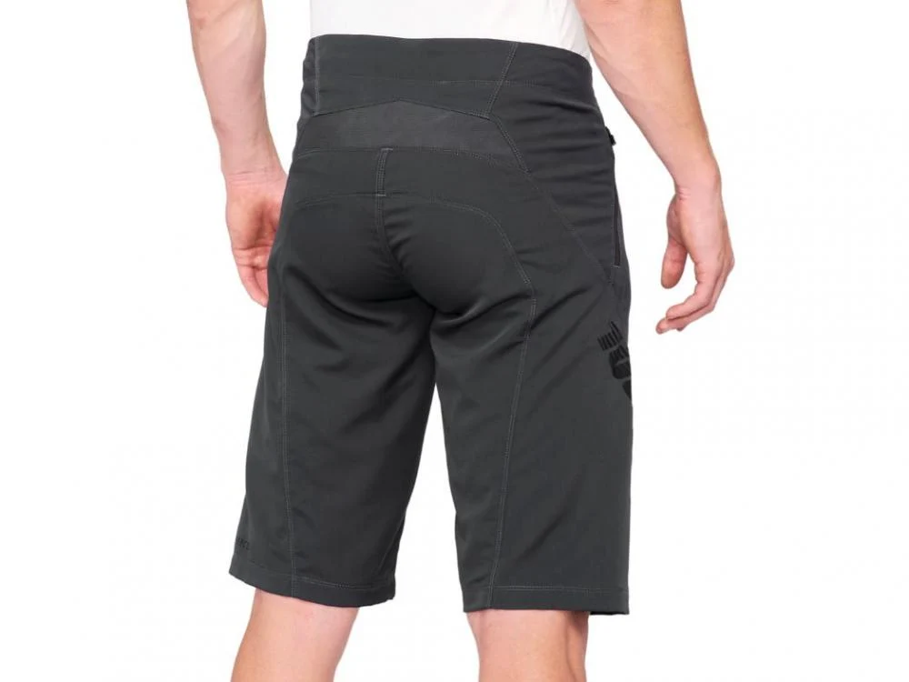 100Prozent 100% Airmatic Shorts charcoal 30zoll – Bild 2