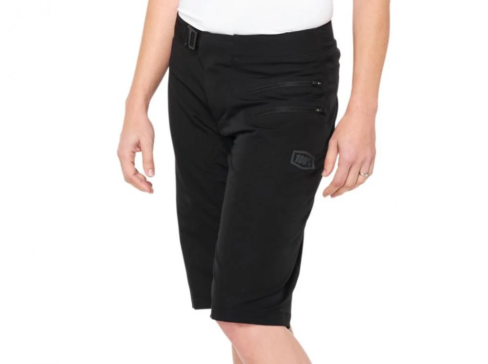100% 100% Airmatic Womens Shorts S black