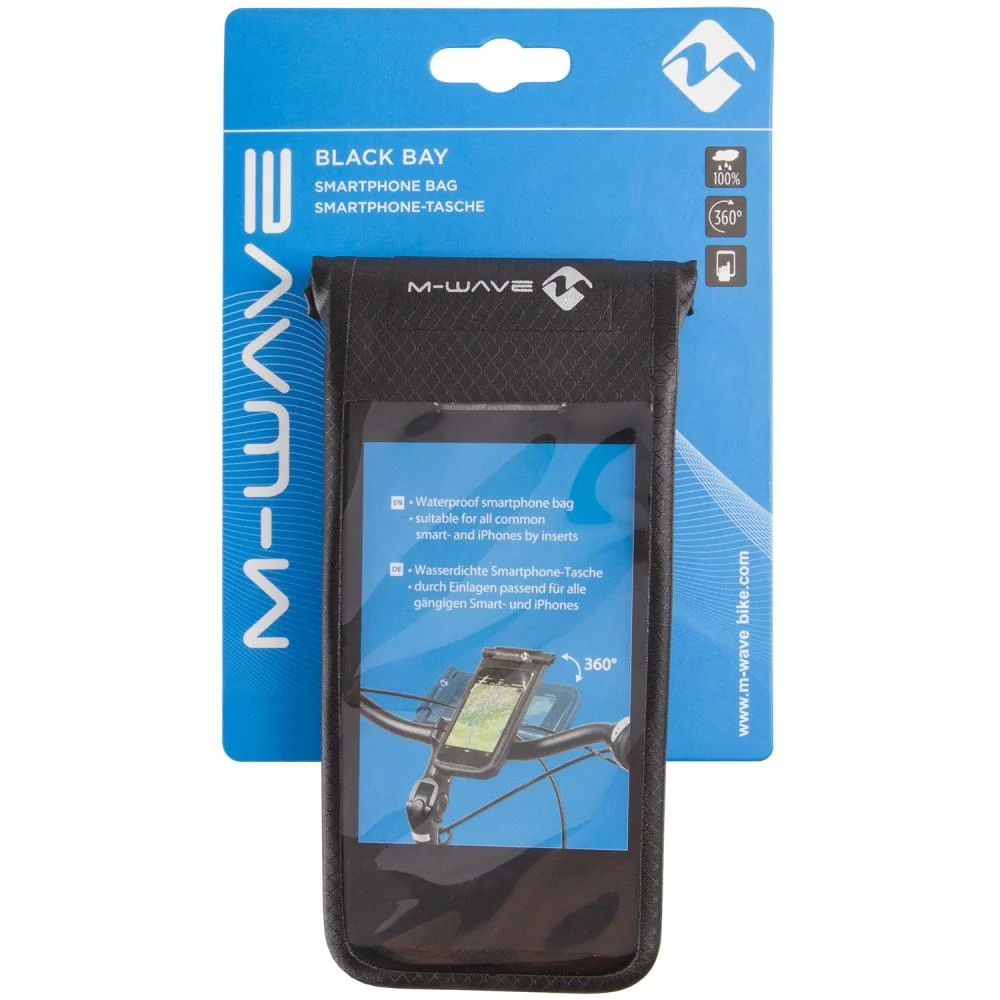 M-WAVE Black Bay Smartphonetasche – Hauptansicht