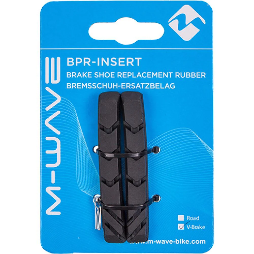 MWave M-Wave Bremsgummi BPR-Insert-VC, schwarz, für BPR-VC-Base