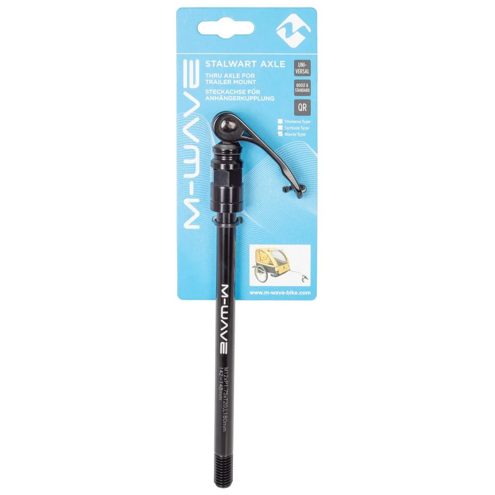 M-WAVE M-WAVE Steckachse Stalwart Axle Maxle Type - P1.75 x T20 – Bild 3