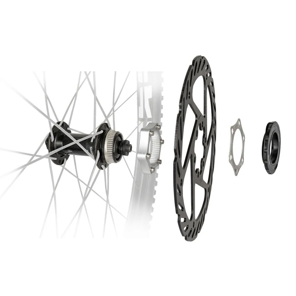 Messingschlager Messingschlager Centerlock Adapter ADA DB CL M-WAVE für Scheibenbremsen schwarz – Bild 5