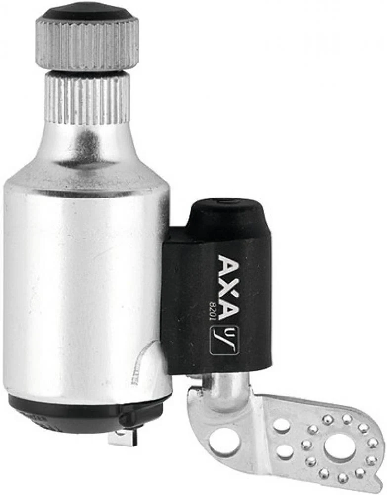 AXA Axa Dynamo 8201 Aluminiumgehäuse silber lose Rechtsanbau