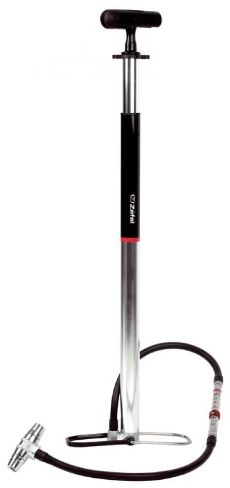 Zefal Standpumpe Zefal Profil Travel 500mm/ 19", silber/schwarz AV/SV