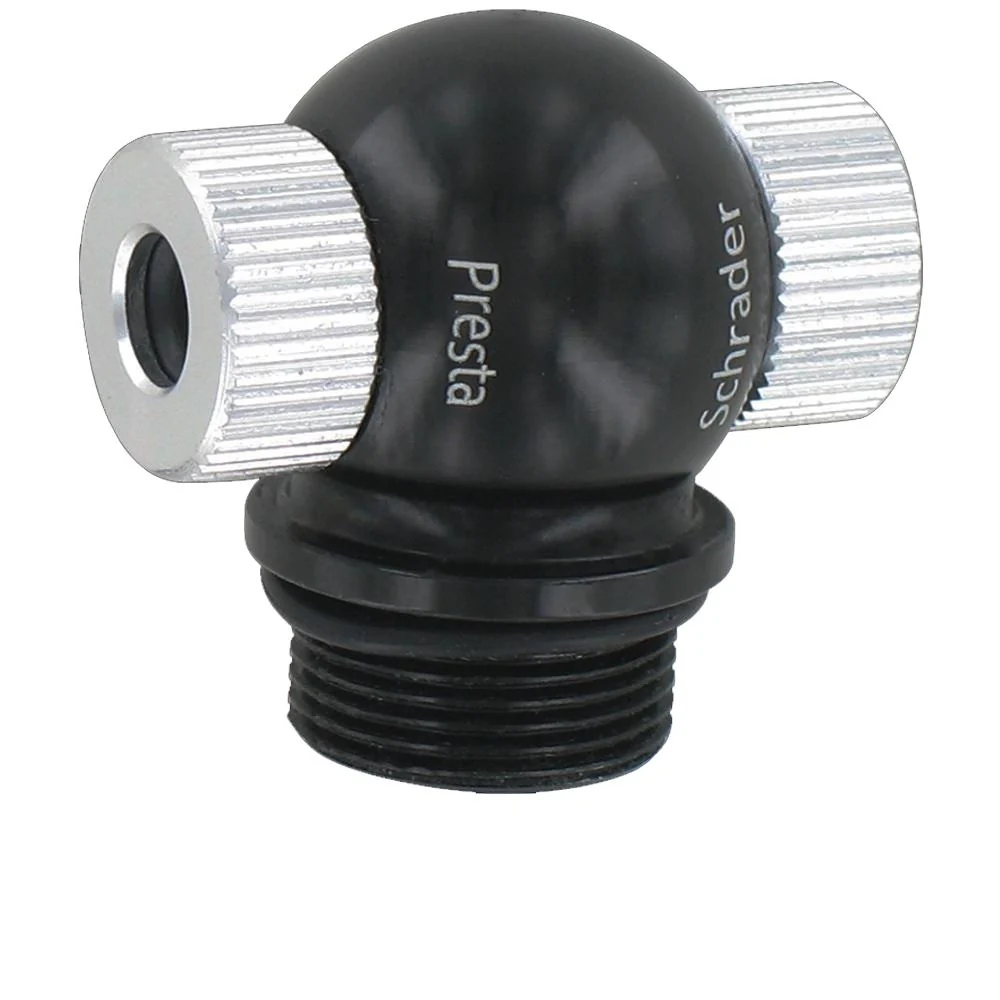VAR VAR RP-80102 Ventiladapter Aluminium mit Daumenverriegelung