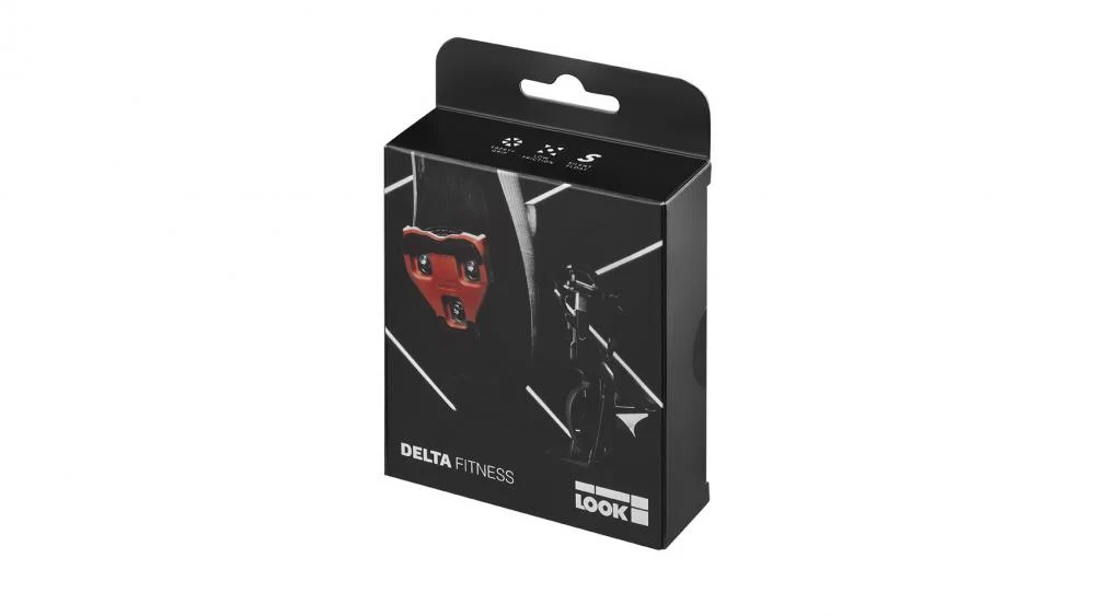 Look LOOK Delta Grip Pedalplatten Rot - Delta Cleats 9° Grip-Gummi & Silent Float – Bild 4