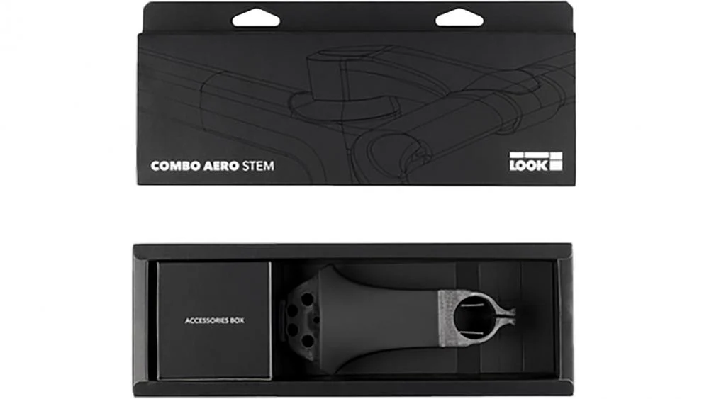 Look Look Combo Aero Stem -7° mat black 130mm – Bild 2