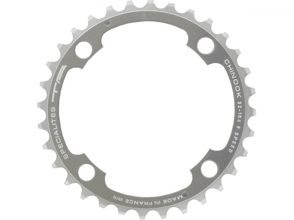 TA TA Kettenblatt Chinook 38Z silber Ø104 mitte