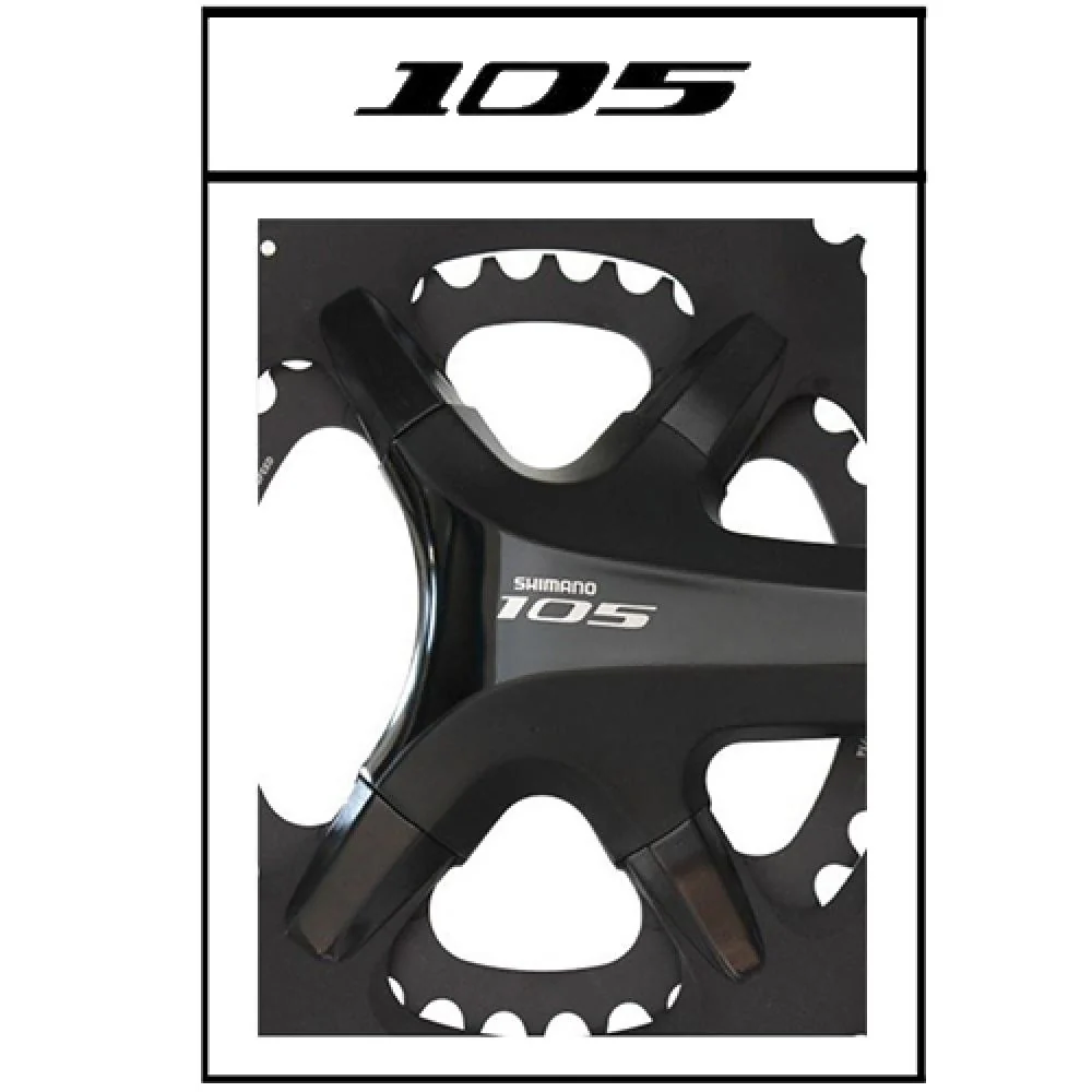 TA TA Kettenblatt X110 Cover Kit Shimano 105 schwarz
