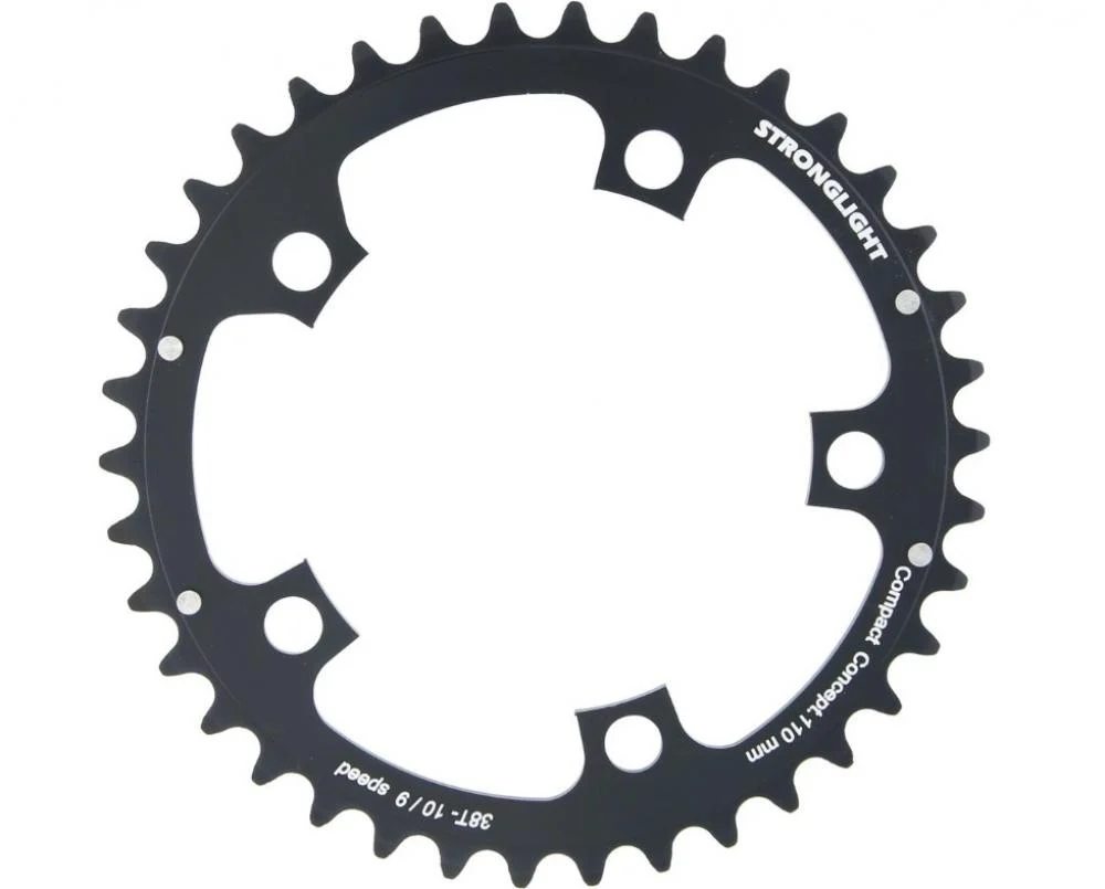 Stronglight STRONGLIGHT KETTENBLATT SCHWARZ 38Z 110MM LOCHKREIS