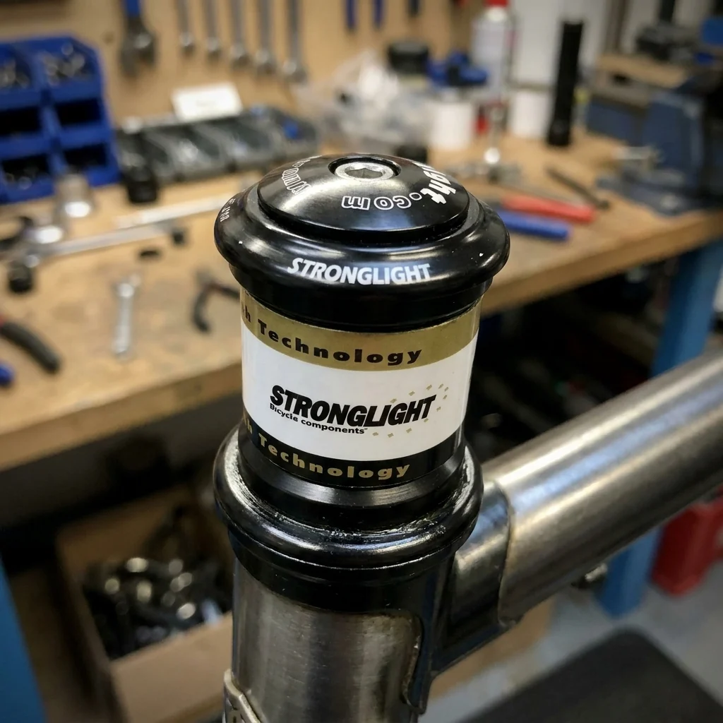 Stronglight Steuersatz RAZ Steel 1 1/8-1 1/18 semi integriert schwarz Steuersaetze – Hauptansicht