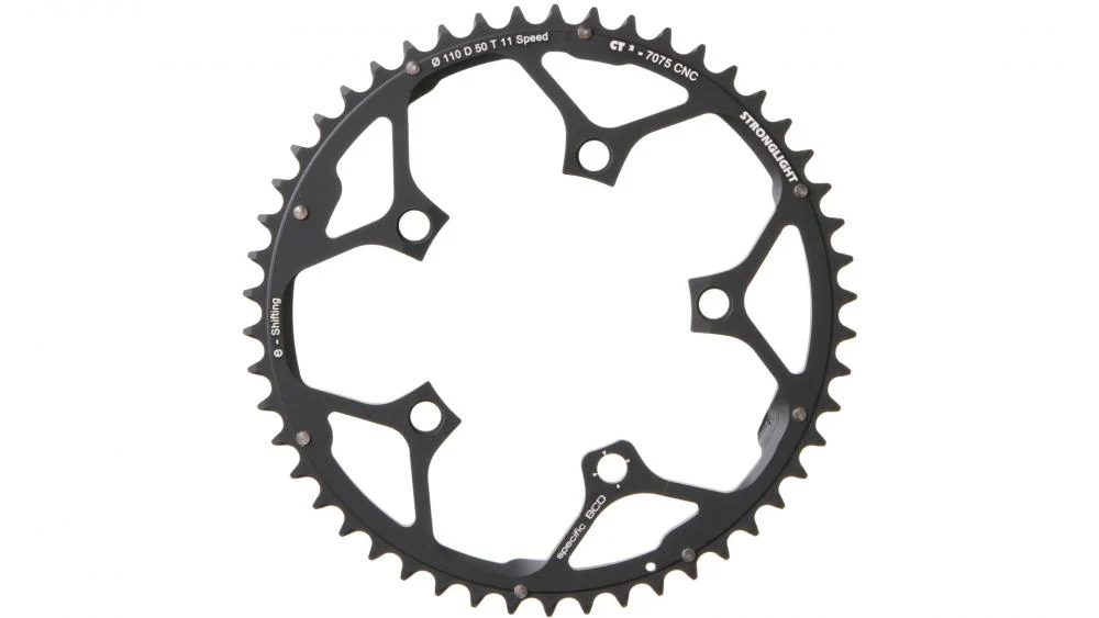 Stronglight Stronglight Kettenblatt CT2 schw Campa SR EPS 110MM 50Z