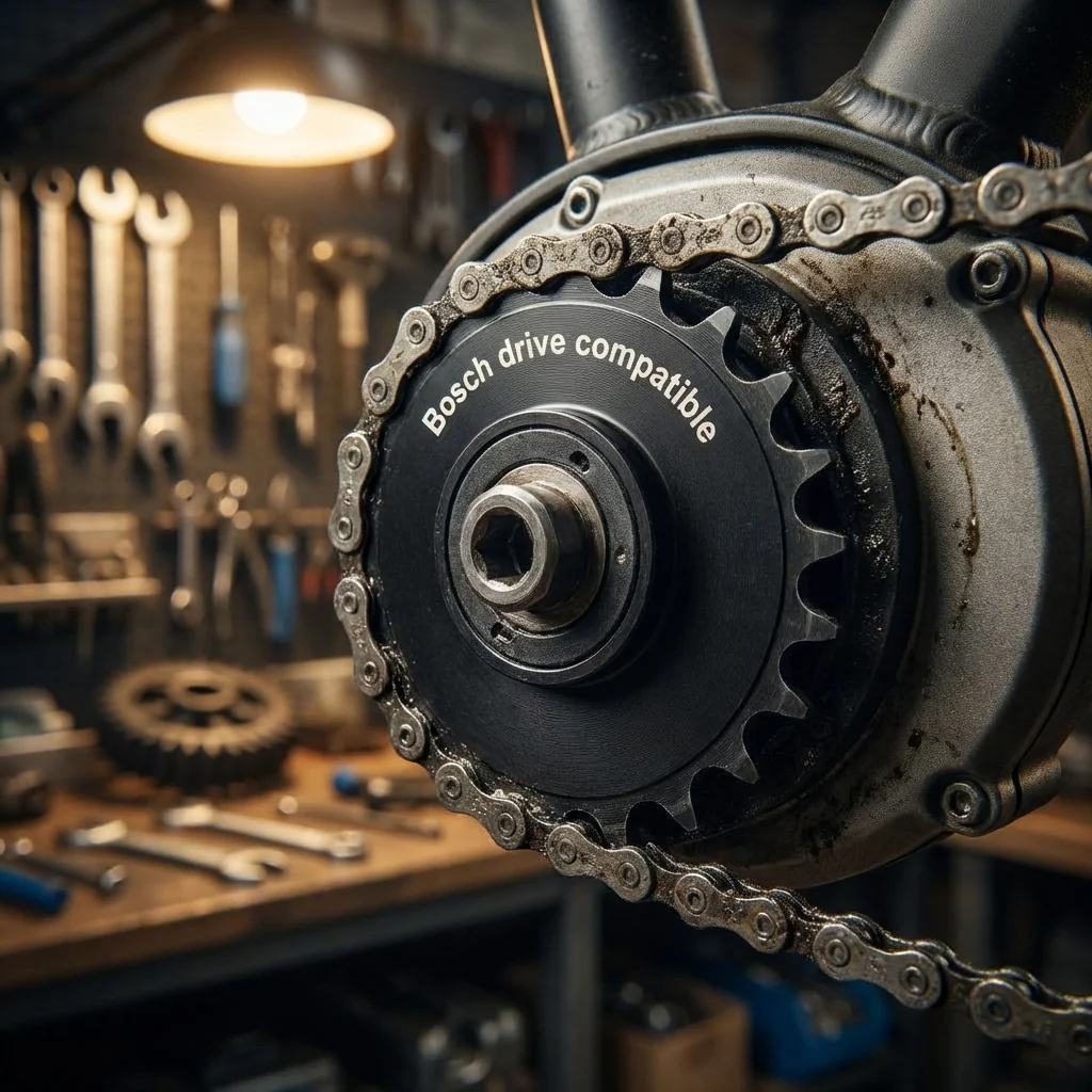 Stronglight Stronglight E-Bike Ritzel 16 Zähne - optimales Kettenblatt für Bosch Gen2 Antriebe