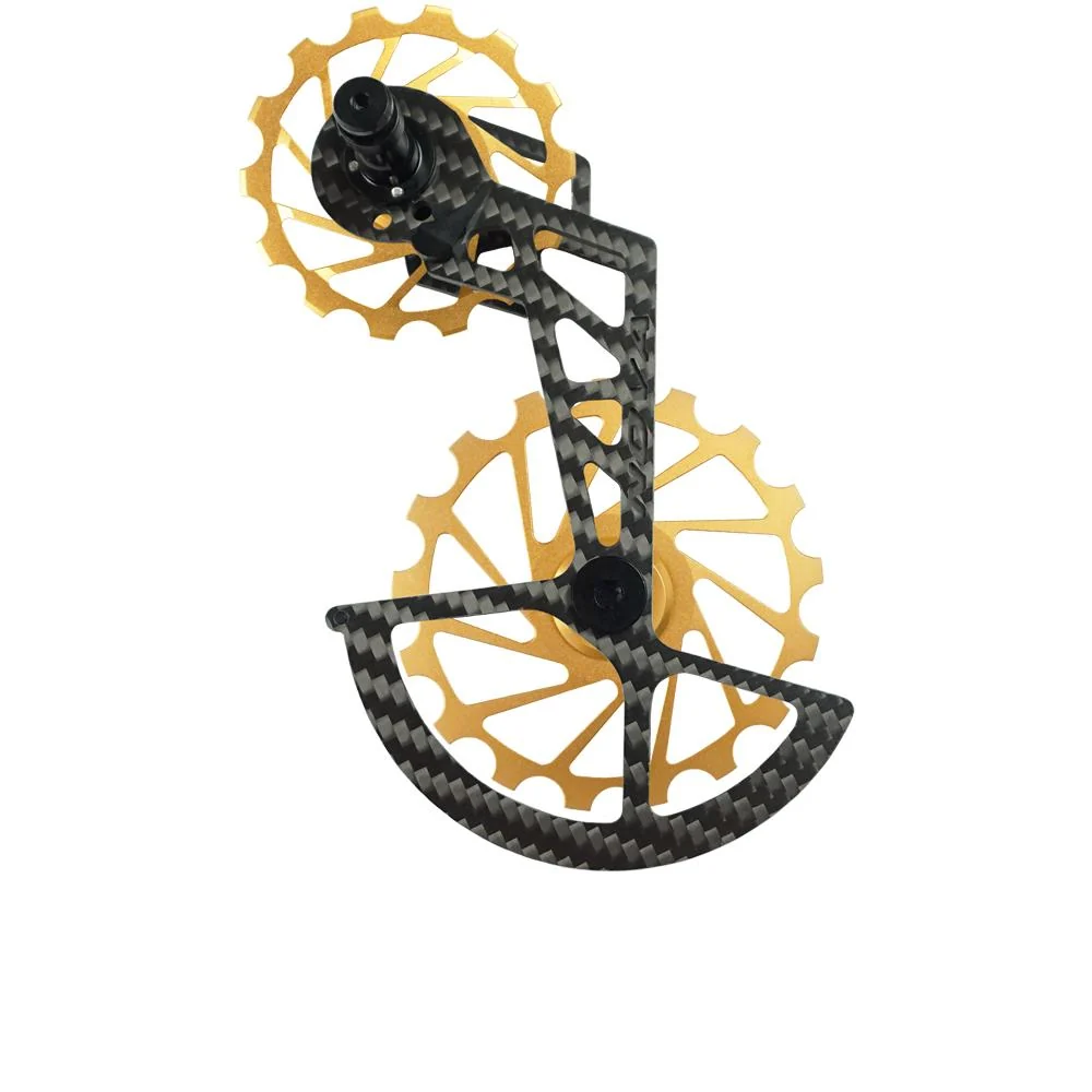 NovaRide Nova Ride CCD 11s Shimano 105 Oversized Schaltwerkskäfig Gold