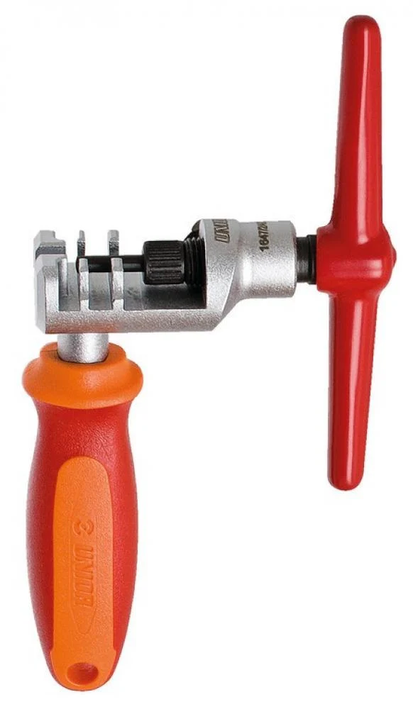 Unior Unior Kettennietdrücker rot 1647/2ABI-US für 6,7,8,9,10,11-Gang Kette