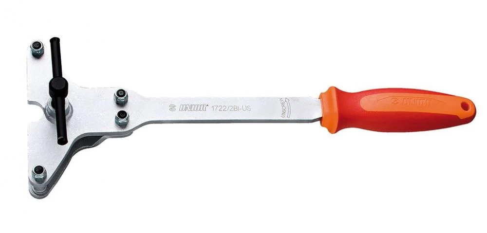 Unior Unior Universal Kettenzahnrad-Entferner rot mit Gewindeaufnahme 1722/2BI-US