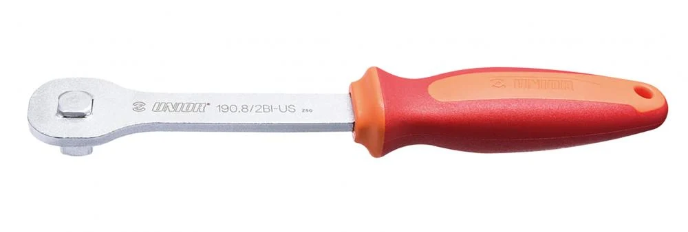 Unior Unior Pro Socket Griff 190.8-2BI-US 1-2 Zoll rot - Adapter